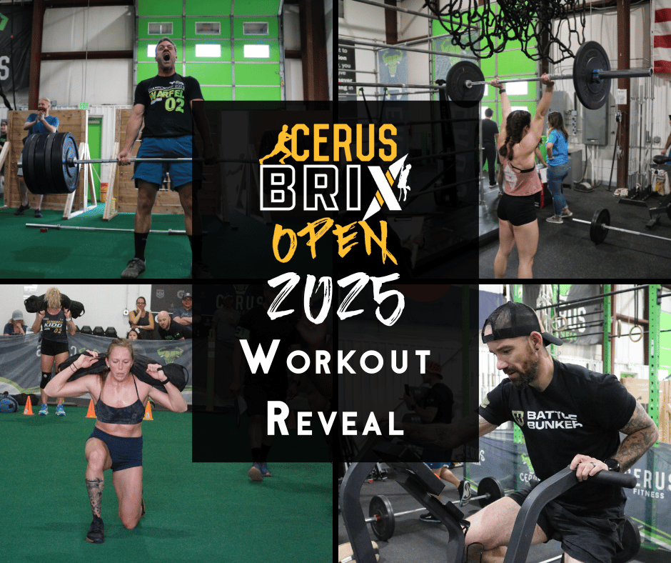 CerusBrix Open fitness competition, CerusBrix 2025 workout reveal